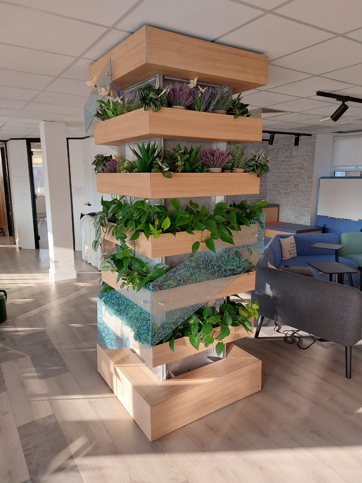 Beautiful colours shapes and textures to elevate the space